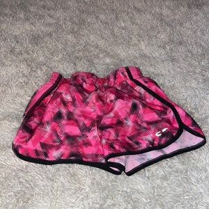 Shorts,pink with design,size 7-8 girls